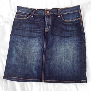 Banana Republic Denim Mini Pencil Skirt